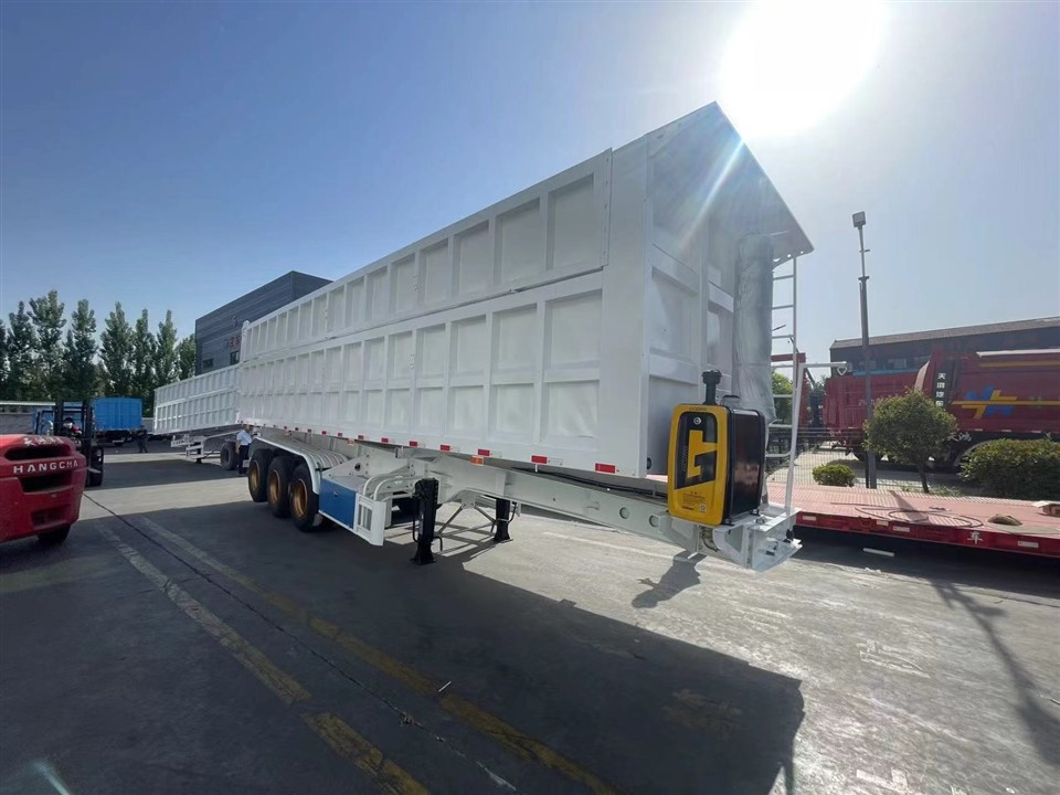 Rear Tipping Semi Trailer factory