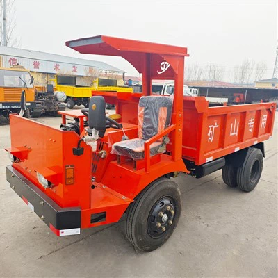 Tryc tipper fferm gwydn -cerbyd dympio amaethyddol