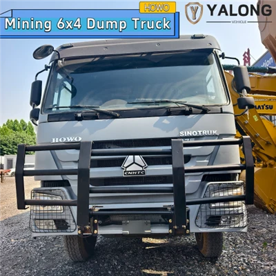 SINOTRUK HOWO Tryc Dump Mwyngloddio - Wedi'i Adeiladu Ar Gyfer Amodau Ffordd Anhylaw